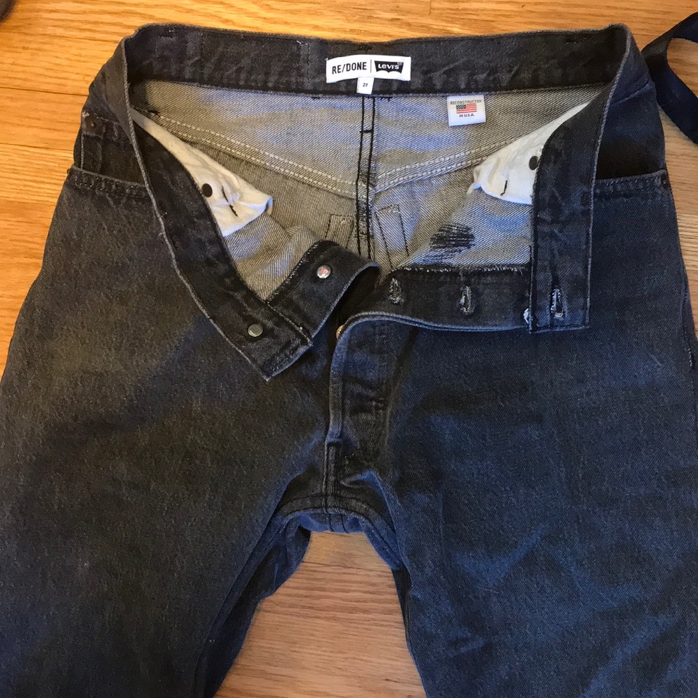 ReDone Levi black jeans